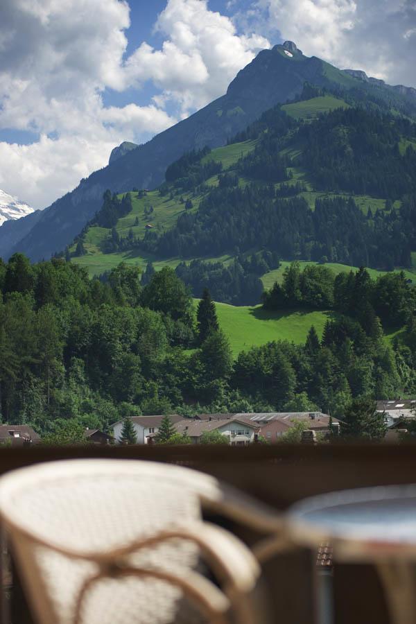 Hotel Landhaus Adler Frutigen Exterior photo